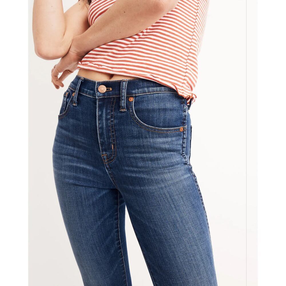 Madewell 10" High-Rise Skinny Jeans in Danny Wash: TENCEL™ Denim Edition 24”